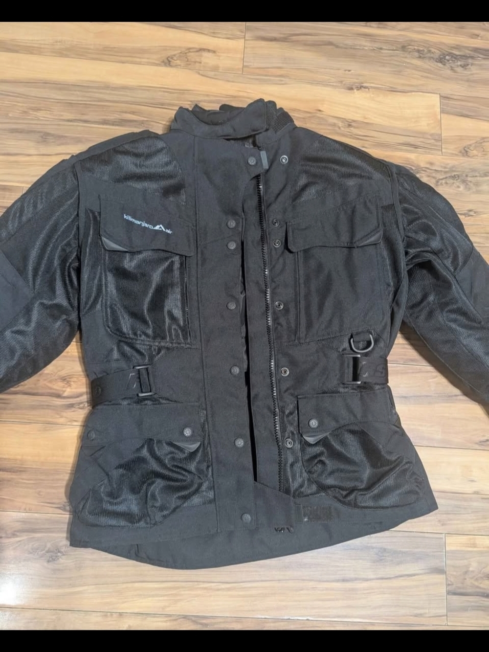 Black Kilimanjaro Motorcycle Jacket